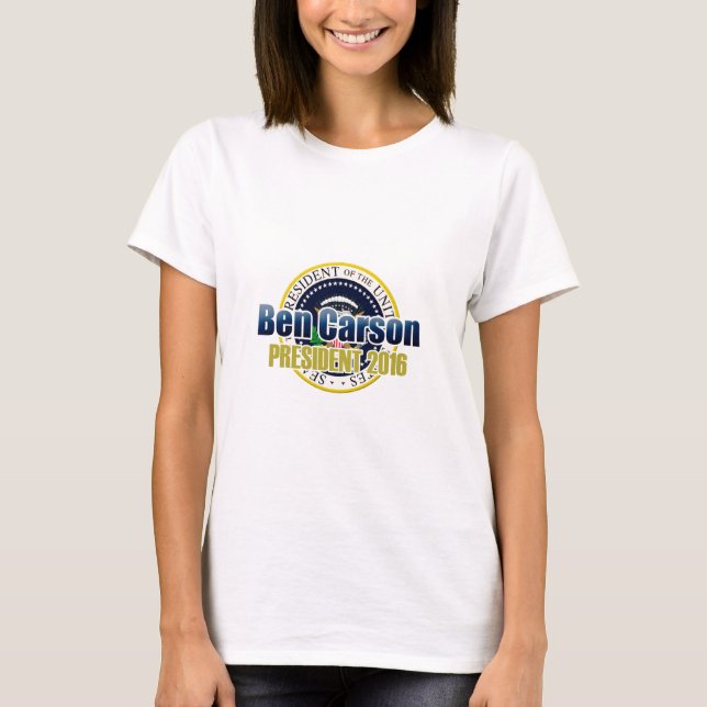 Ben Carson for President T-Shirt (Front)