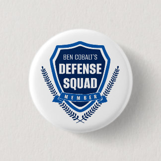 Ben Cobalt's Defence Squad Button