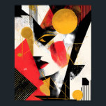 Ben-Day DotBen-Day Dot Style: Screen Print Glamour<br><div class="desc">A full-color design that mimics the Screen Print Effect used in classic Pop Art. The image uses heavy black outlines and flat colors,  adding subtle texture like Ben-Day dots or a print grain to enhance the graphic,  commercial feel of the stylized glamour objects.</div>