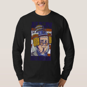 Ben Drankin Drinking Benjamin Franklin Meme July T-Shirt