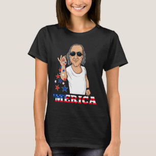 Ben Franklin 4th Of July Merica  T-Shirt