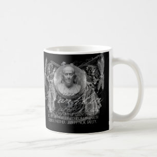 Ben Franklin, a Hero, on Liberty & Security Coffee Mug