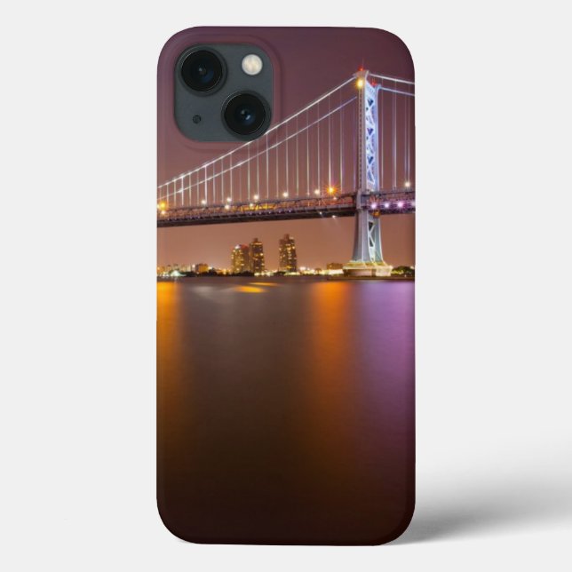 Ben Franklin Bridge Case-Mate iPhone Case (Back)