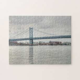 Ben Franklin Bridge Jigsaw Puzzle