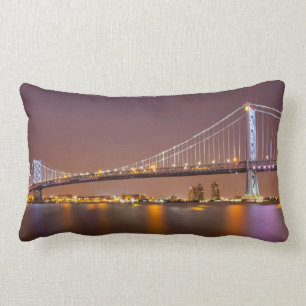 Ben Franklin Bridge Lumbar Cushion