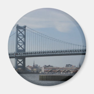Ben Franklin Bridge Magnet