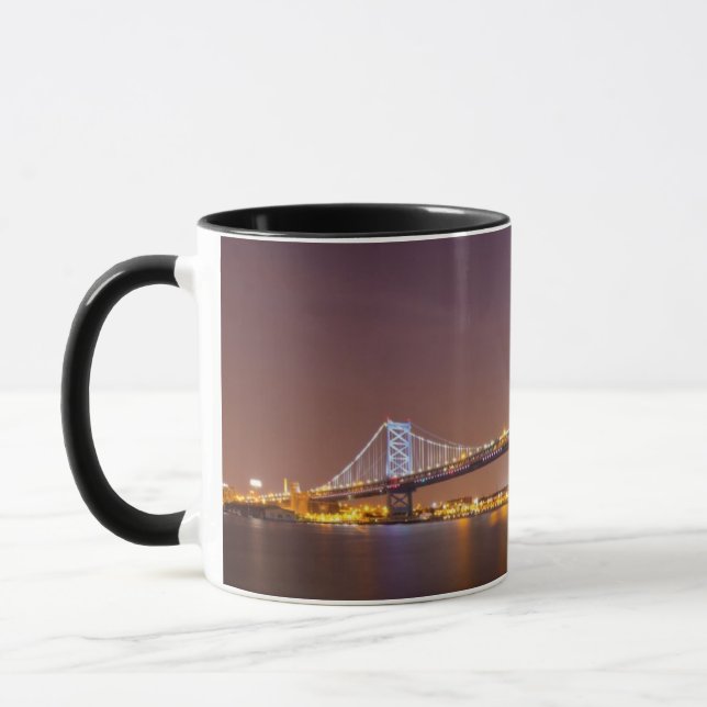 Ben Franklin Bridge Mug (Left)
