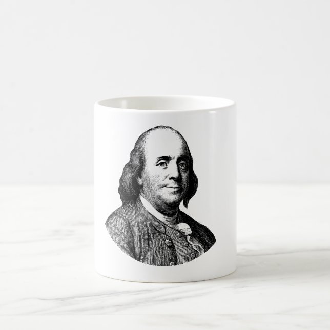 Ben Franklin Coffee Mug (Center)