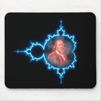 Ben Franklin Mandelbrot Fractal Mouse Pad
