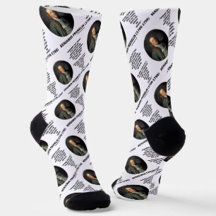 Ben Franklin Money Prolific Generating Nature Qte Socks