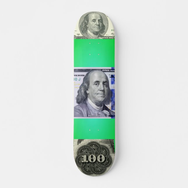 Ben Franklin Skateboard (Front)