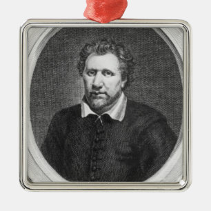 Ben Jonson Metal Tree Decoration