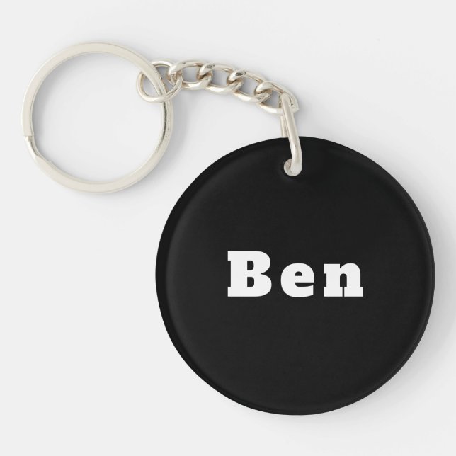 Ben Key Ring (Front)