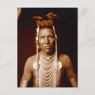 Ben Long Ear (Native American) Postcard