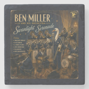 Ben Miller Orchestra Album: a Parody Stone Coaster
