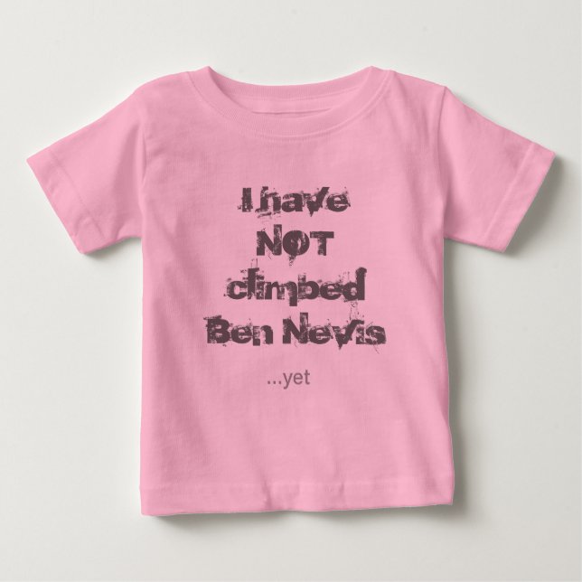 Ben Nevis 1 baby clothes Baby T-Shirt (Front)