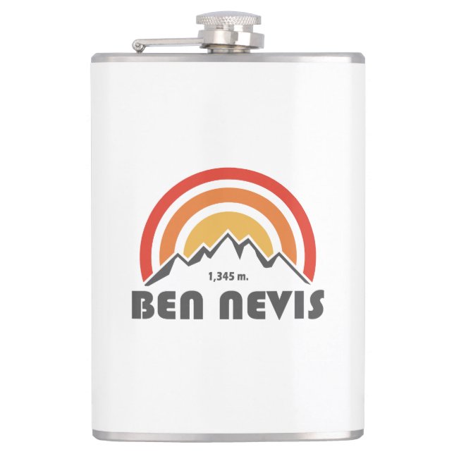 Ben Nevis Hip Flask (Front)