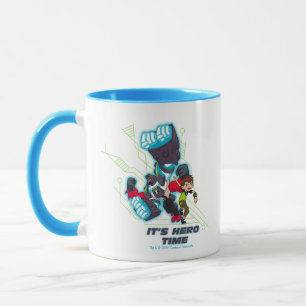 Ben & Omni-Enhanced Four Arms - It's Hero Time Mug