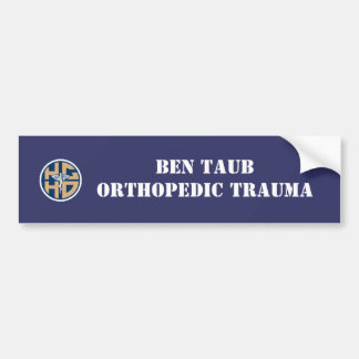 Ben Taub ortho bumper Sticker