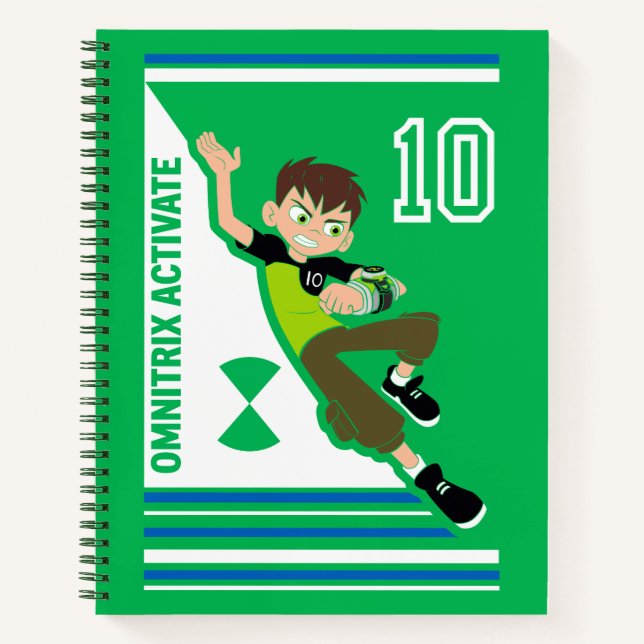 Ben Tennyson Athletic Graphic Notebook (Front)