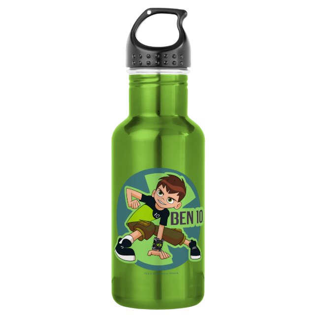 Ben Tennyson Omnitrix Graphic 532 Ml Water Bottle (Front)