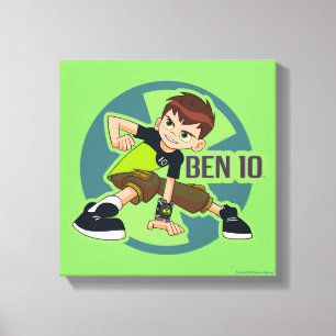 Ben Tennyson Omnitrix Graphic Canvas Print