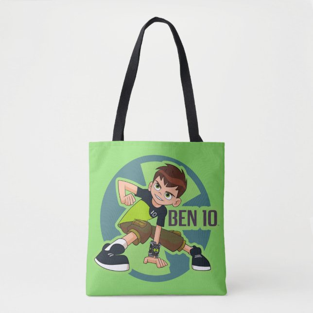 Ben Tennyson Omnitrix Graphic Tote Bag (Front)
