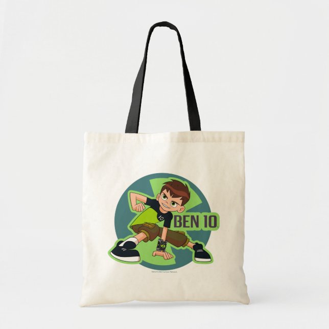 Ben Tennyson Omnitrix Graphic Tote Bag (Front)