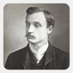 Ben Tillett, 1889 Square Sticker