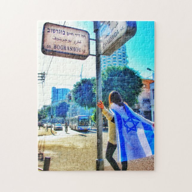 Ben Yehuda - Bograshov Puzzle (Vertical)