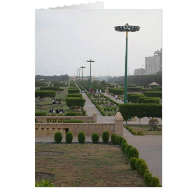 Benazir Park Scenic Landscape Print (Front)
