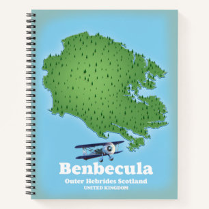 Benbecula Outer Hebrides Scotland Notebook