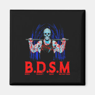 Bench Deadlift Squat Military Press Workout Bodybu Magnet