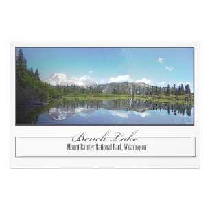 Bench Lake Photo Print