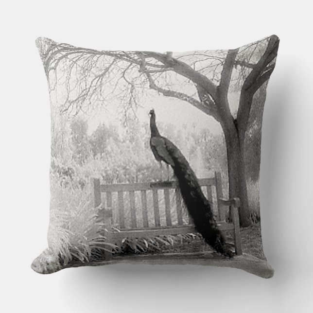 Bench Peacock Cushion (Front)