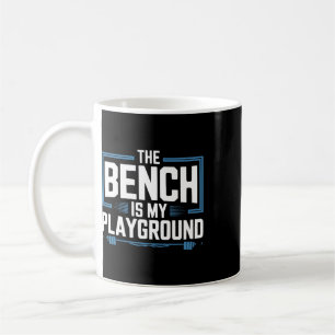 Bench Press Exercise Bodybuilding Fitness Workout Coffee Mug
