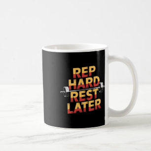 Bench Press Exercise Bodybuilding Fitness Workout Coffee Mug