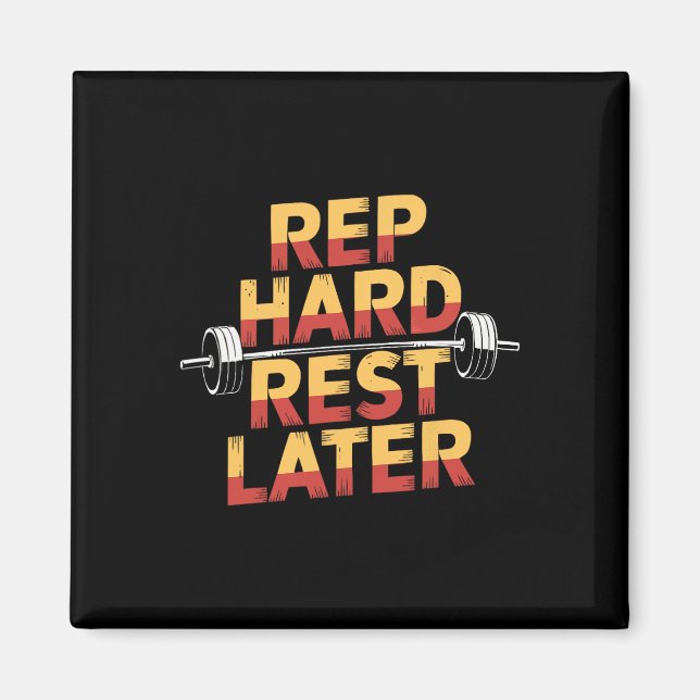 Bench Press Exercise Bodybuilding Fitness Workout  Magnet (Front)