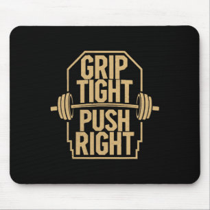 Bench Press Exercise Bodybuilding Fitness Workout Mouse Pad