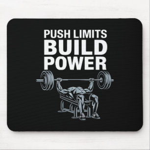 Bench Press Exercise Bodybuilding Fitness Workout  Mouse Pad