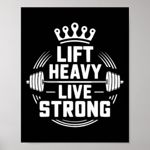 Bench Press Exercise Bodybuilding Fitness Workout  Poster
