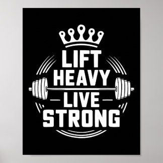 Bench Press Exercise Bodybuilding Fitness Workout  Poster