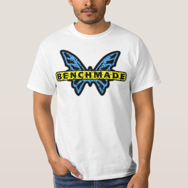 Benchmade Knives Retro Batman Butterfly  T-Shirt (Front)
