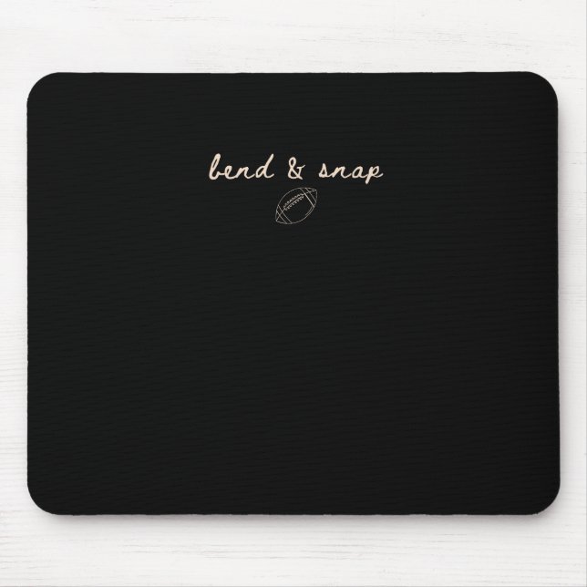 Bend Football Tis The Season Game Day Thanksgiving Mouse Pad (Front)