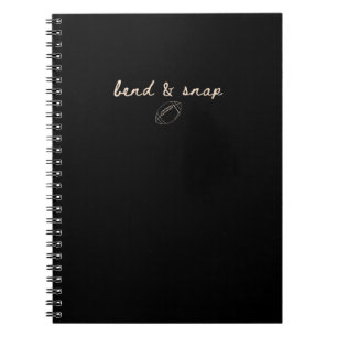 Bend Football Tis The Season Game Day Thanksgiving Notebook