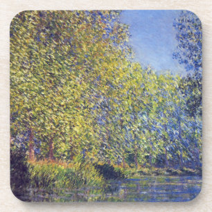 Bend in Epte River near Giverny by Claude Monet Coaster