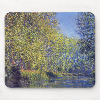 Bend in Epte River near Giverny by Claude Monet Mouse Pad