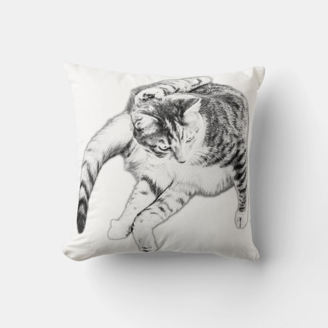 Bend Now, Nap Later Cushion (Front)