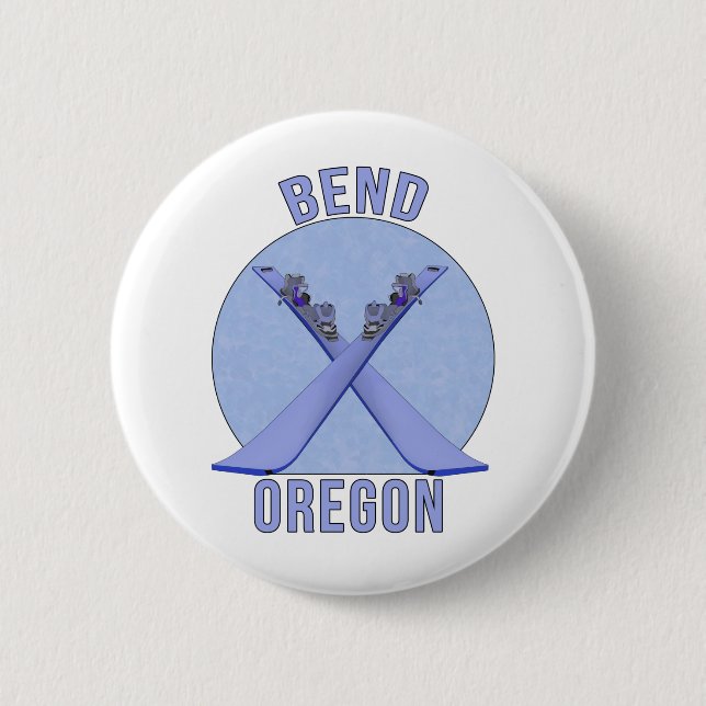 Bend, Oregon 6 Cm Round Badge (Front)