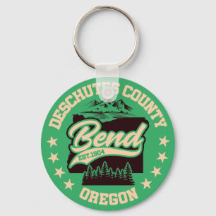 Bend,Oregon Key Ring